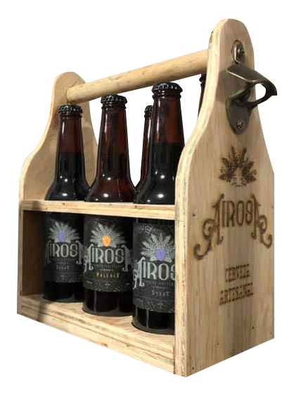Caja conmemorativa 6 Botellas de Cerveza