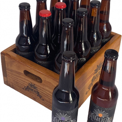 Carton de 12's de Cervezas Airosa (Surtido)